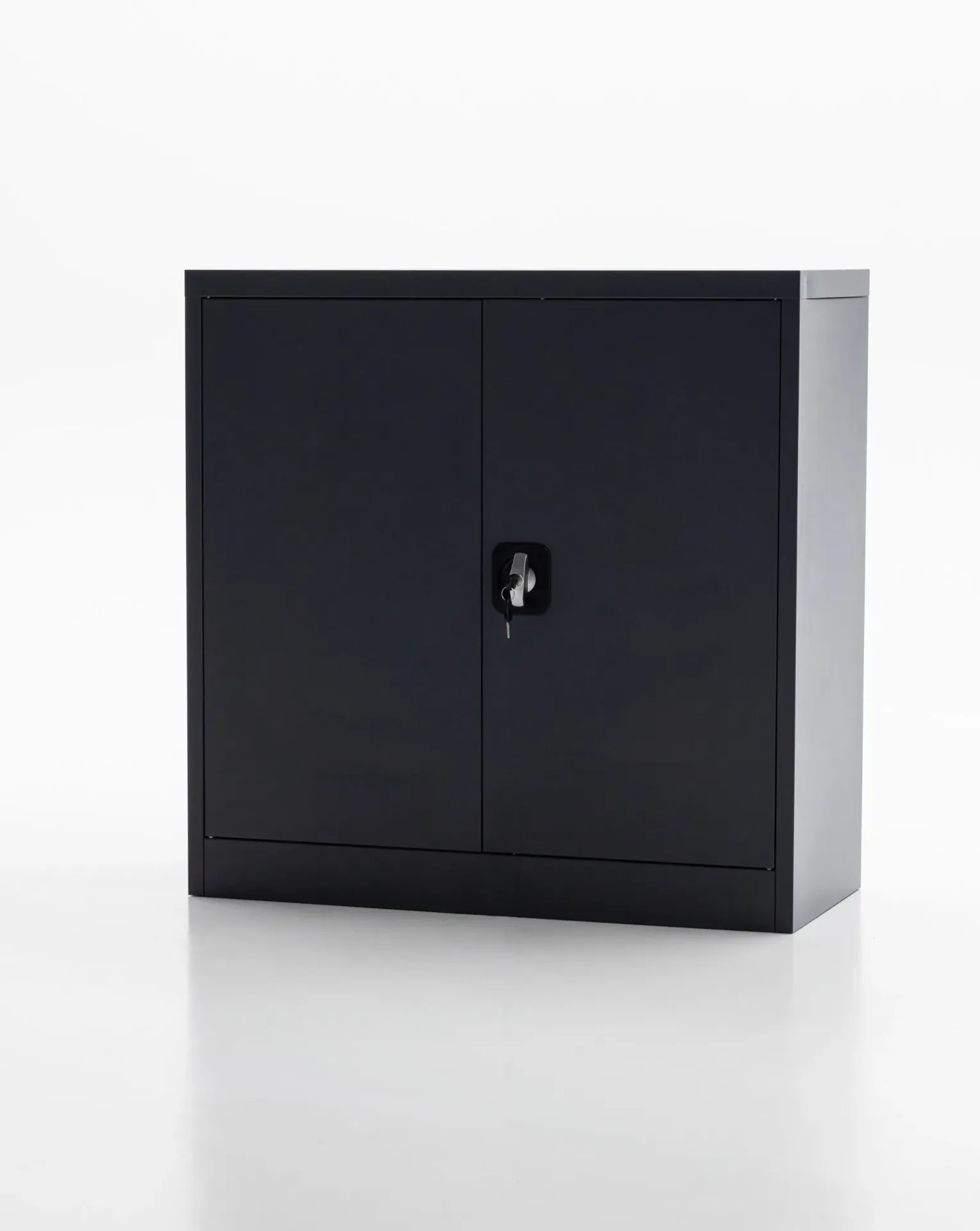 SolidSteel Metalen Draaideurkast 90x40x90cm Antracietgrijs