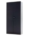 SolidSteel Metalen Draaideurkast 92x42x195cm Antracietgrijs